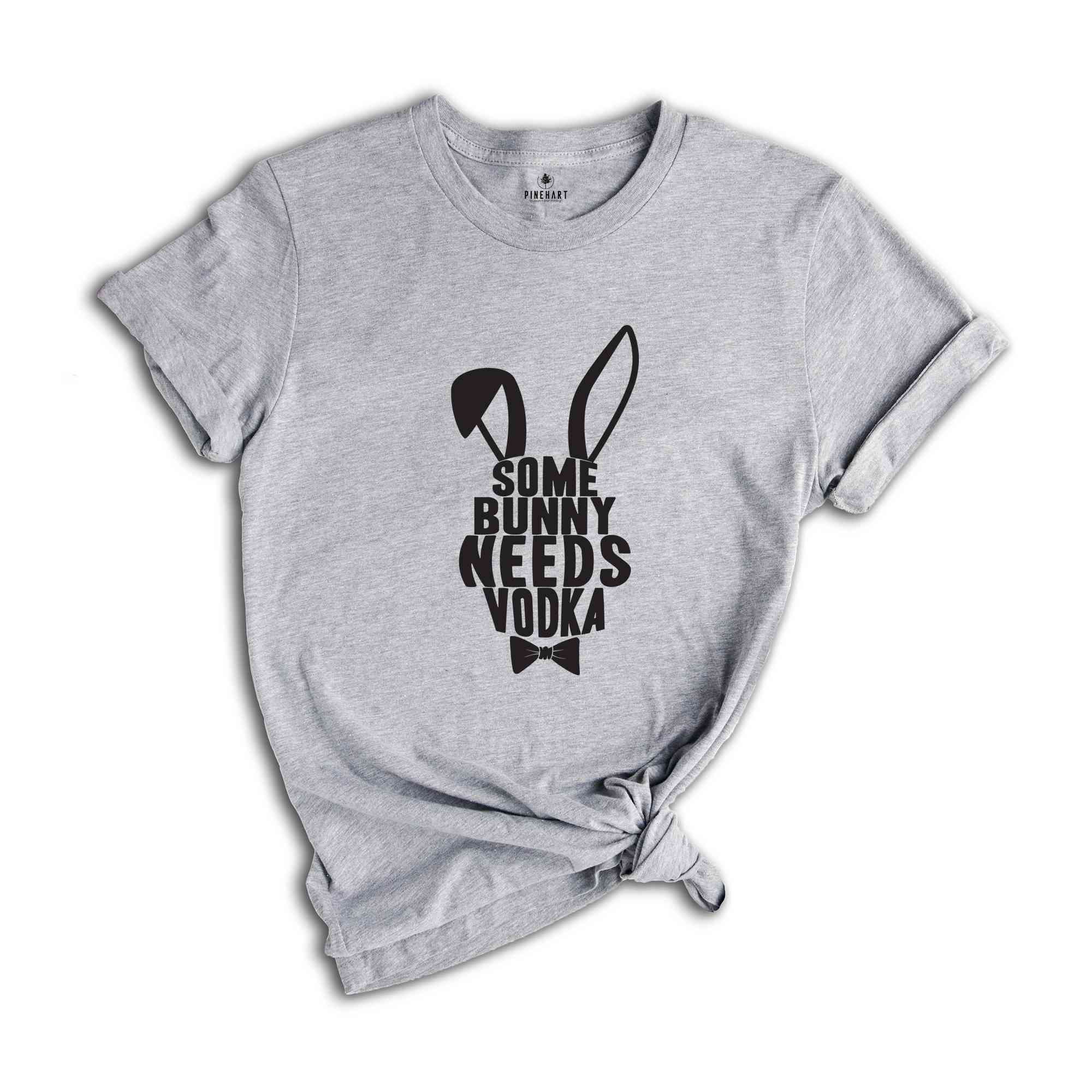 Some Bunny Needs Vodka Shirt, Easter Bunny Shirt, Retro Easter Shirt, Funny Easter Shirt, Cute Easter T-shirt, Easter Drinking Tee