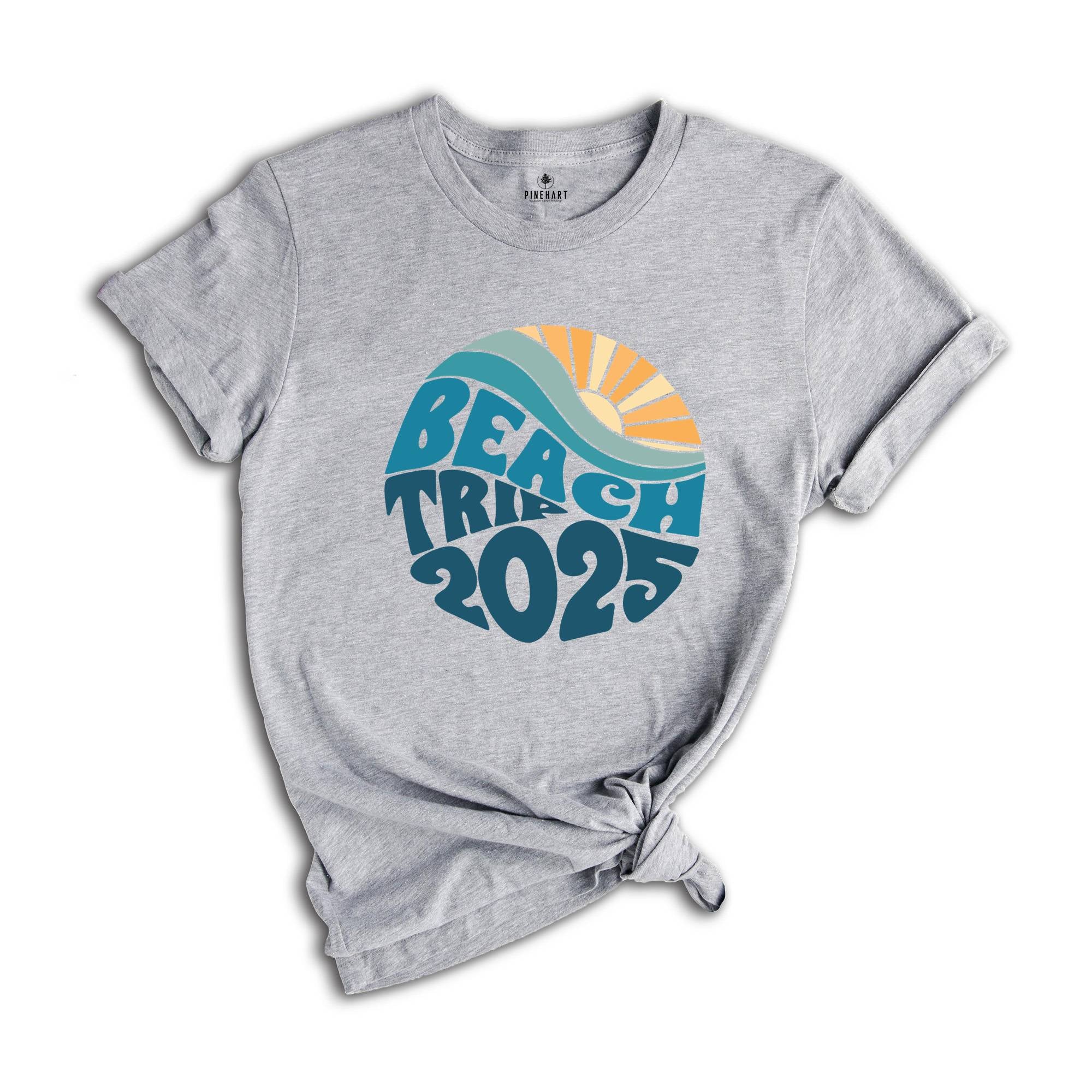 Beach Trip 2025 T-shirt, Summer Shirt, Vacation Gift, Beach Tee, Holiday T-shirt, Summer Vacation Shirt, Trendy Beach Shirt, 2025 Summer Tee