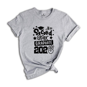 Second Grade Graduate 2024 Shirt, Kids End of School Tee, Bye Bye School Tee, Last Day Of School Tee, Second Grade Shirt