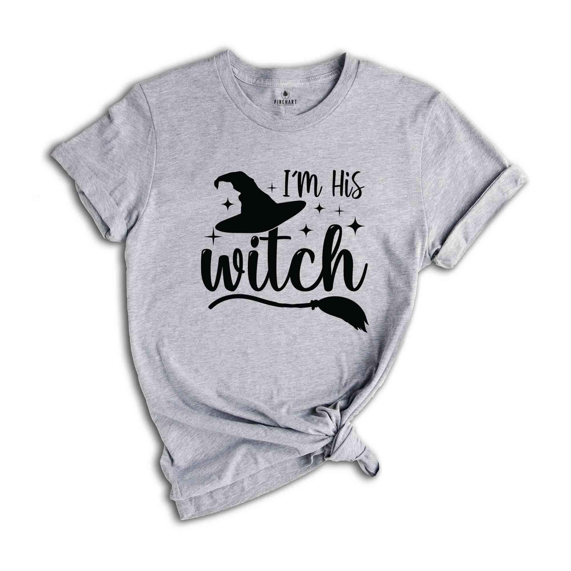 I'm His Witch Shirt, I'm Her Boo Shirt, Halloween Matching Shirt, Couples Halloween Shirt, Matching Shirt, Halloween Shirt, Trick Or Treat