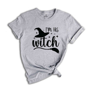 I'm His Witch Shirt, I'm Her Boo Shirt, Halloween Matching Shirt, Couples Halloween Shirt, Matching Shirt, Halloween Shirt, Trick Or Treat