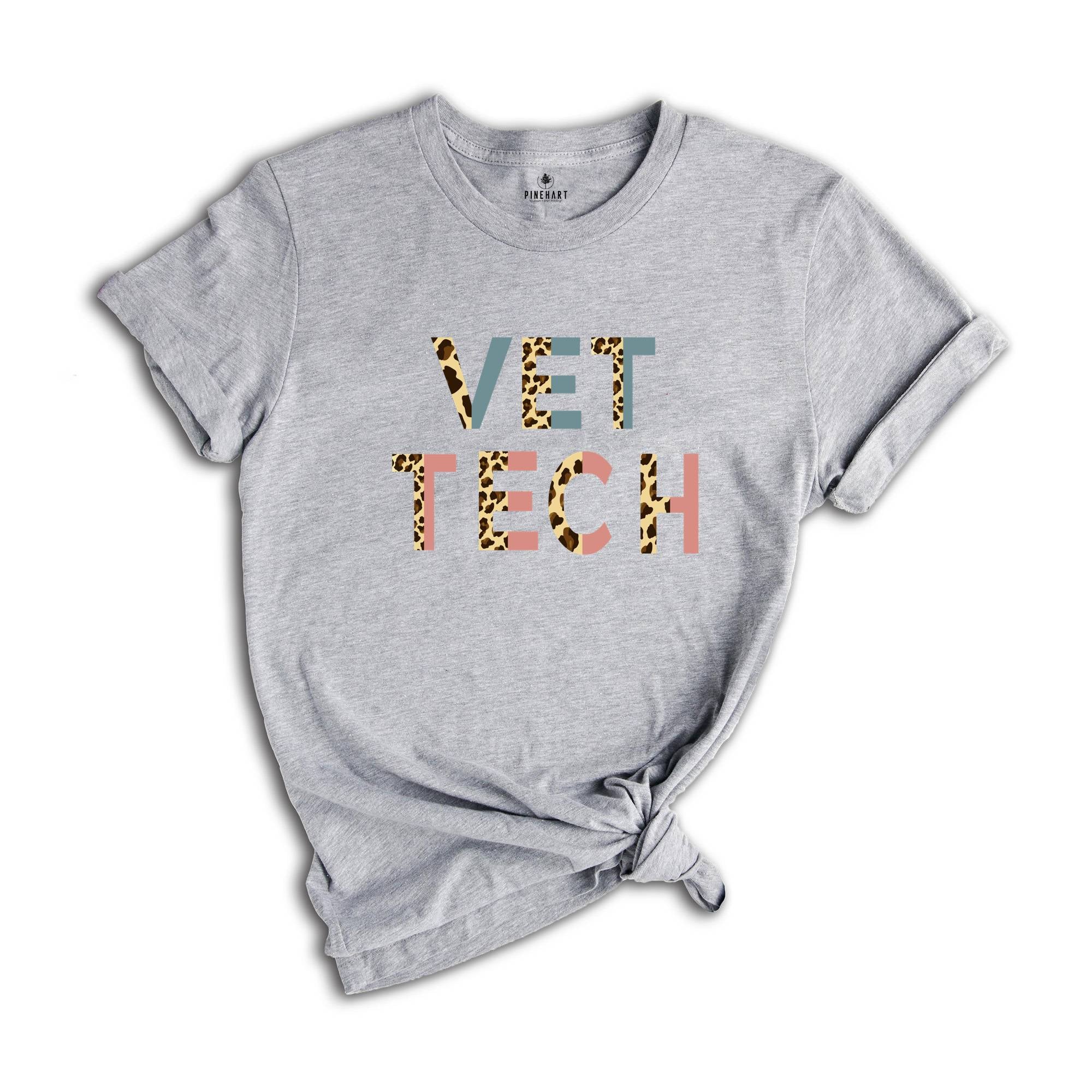 Vet Tech Leopard Shirt, Leopard Shirt, Veterinarian Gift, Vet Tech Gift, Vet Tech Cheetah Shirt, Veterinarian Shirt,