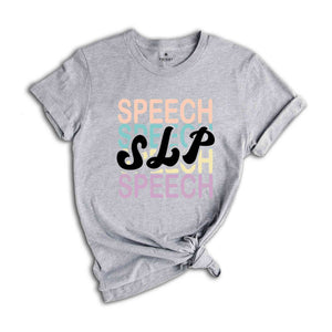 Speech Language Pathologist Shirt, Leopard SLP T-Shirt, Speech Pathologist Shirt, Pocket SLP Shirt, Speech Therapist Gift