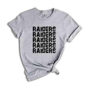 Team Mascot Shirt, Raiders Mascot Shirt, Raiders Fan Shirt, Raiders School Shirt, School Spirit Shirt, Raiders Team Shirt, Football Tee