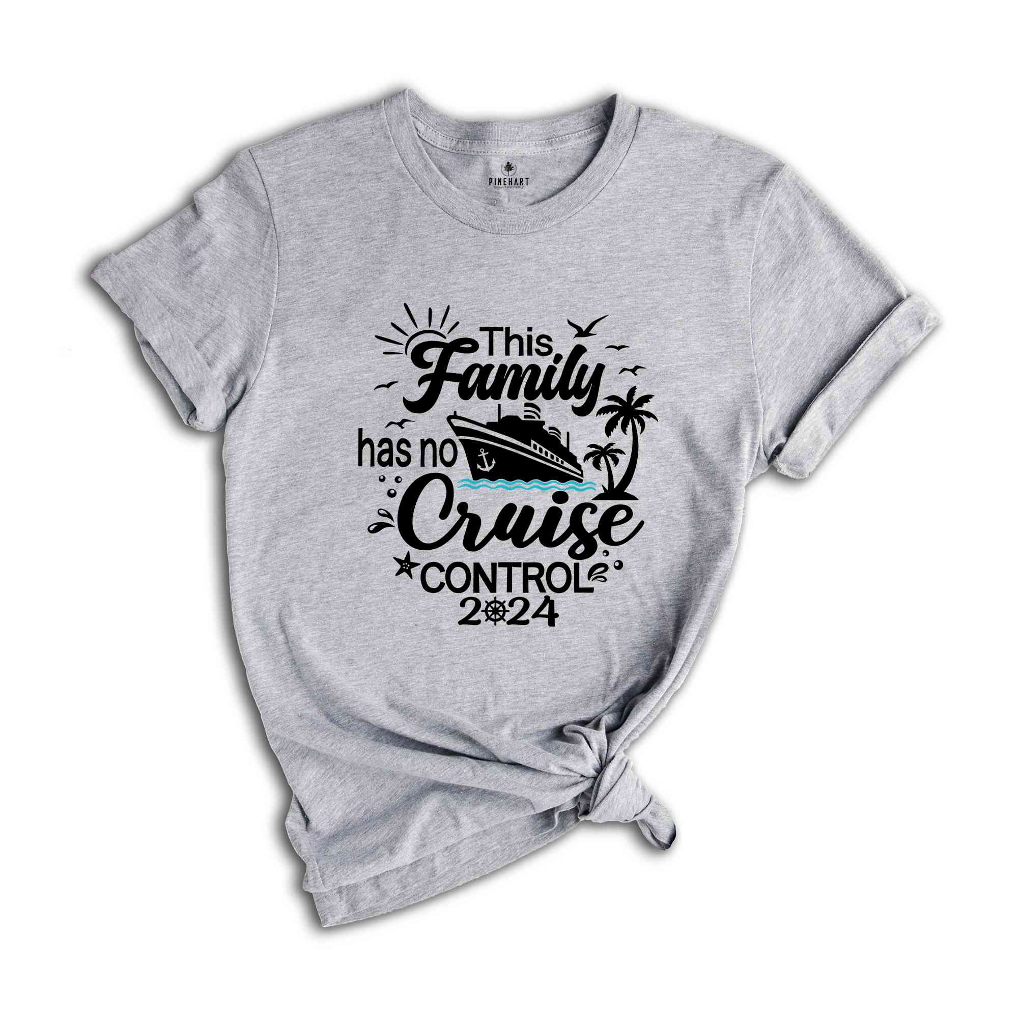 This Family Has No Cruise Control 2024 Shirts, Family Cruise Trip T-Shirt, Family Squad Matching Tee, Funny Family Crew Vacation Tshirt