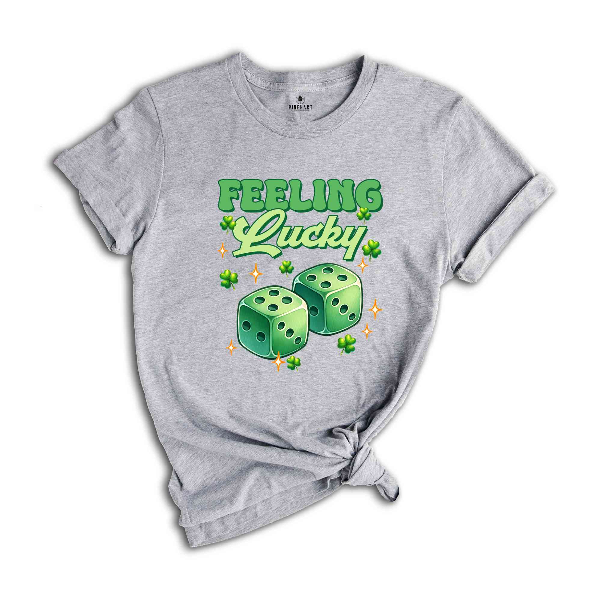 Feeling Lucky Gambling Shirt, Gambling Shirt, Lucky Shirt, Lucky Dice Shirt, Poker Shirt, Funny Shirt, Saint Patricks Day Shirt