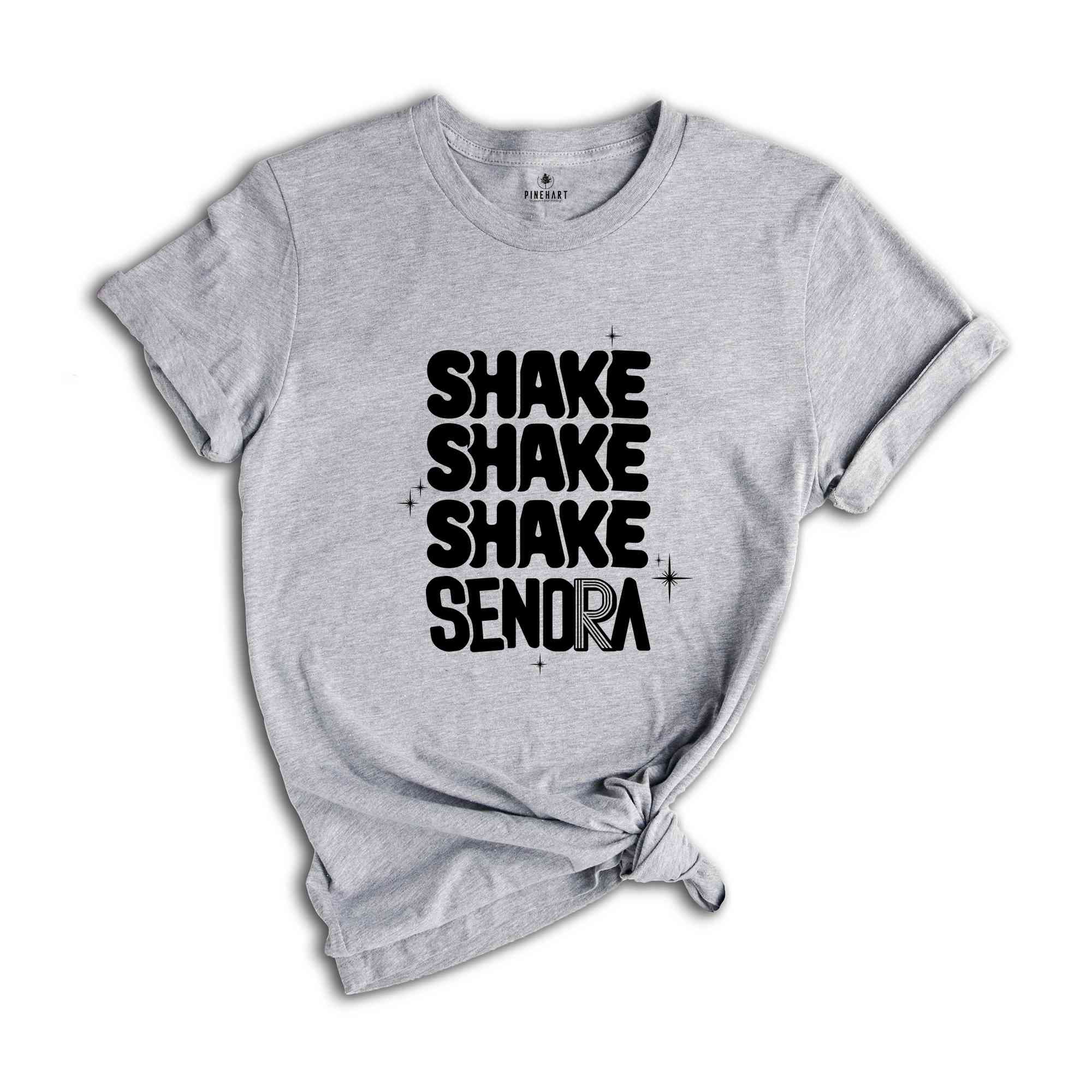 Shake Shake Shake Senora Shirt, Funny Halloween Shirt, Retro Halloween Shirt, Spooky Halloween Shirt, Halloween Movie Shirt