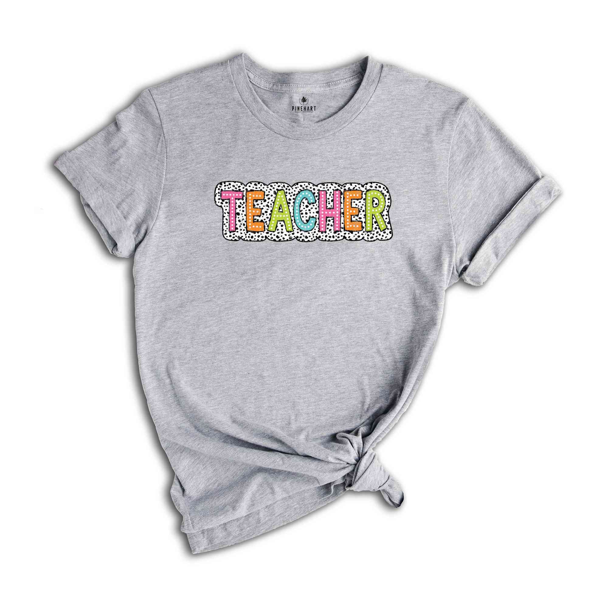 Teacher Shirt, Teacher Gift, First Day Of School, Kindergarten Shirt, Teacher Life Shirt, Pre-k Teacher Shirt, Cute Teacher Shirt