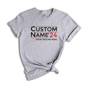 Custom Election Shirt, 2024 Election Shirt, Personalized Election Tee, 2024 Customizable Election T-Shirt, Presidents Shirt