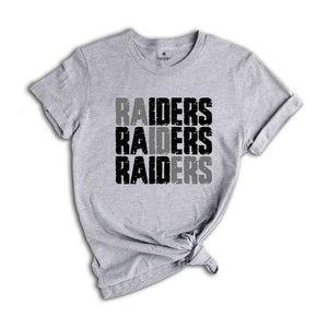 Raiders Shirt, Raiders Football Shirt, Raiders Baseball Shirt, Raiders Team Shirt, Raiders Cheer Shirt, Raiders Mascot Shirt