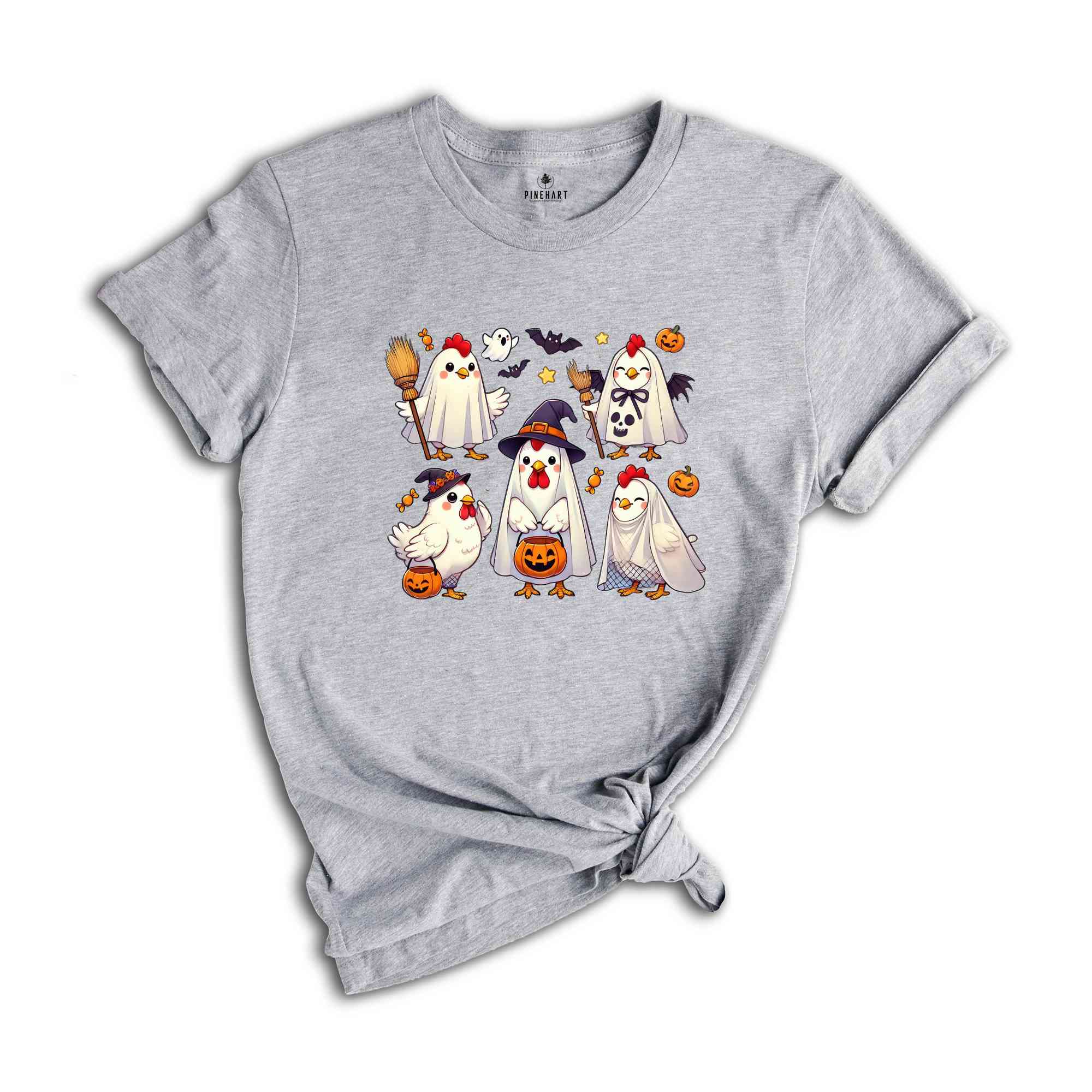 Ghost Chicken Shirt, Halloween Chicken Shirt, Farm Animal Shirt, Halloween Gift, Halloween Shirt, Cute Halloween Shirt, Boo Shirt