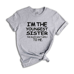 Oldest Sis Shirt, Youngest Sis Shirt, Middle Sister Shirts, Sister Shirt, Sibling Shirt, Family Matching Shirt, Sister Tee