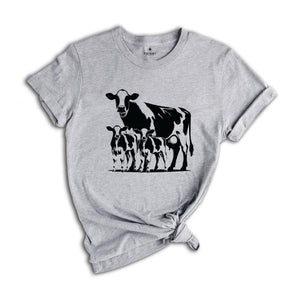 Cow Family Shirt, Farmers Shirt, Animal Lover Shirt, Western Country Shirt, Cow Lover Shirt, Farm Shirt, Animal Shirt, Farm Lover Shirt