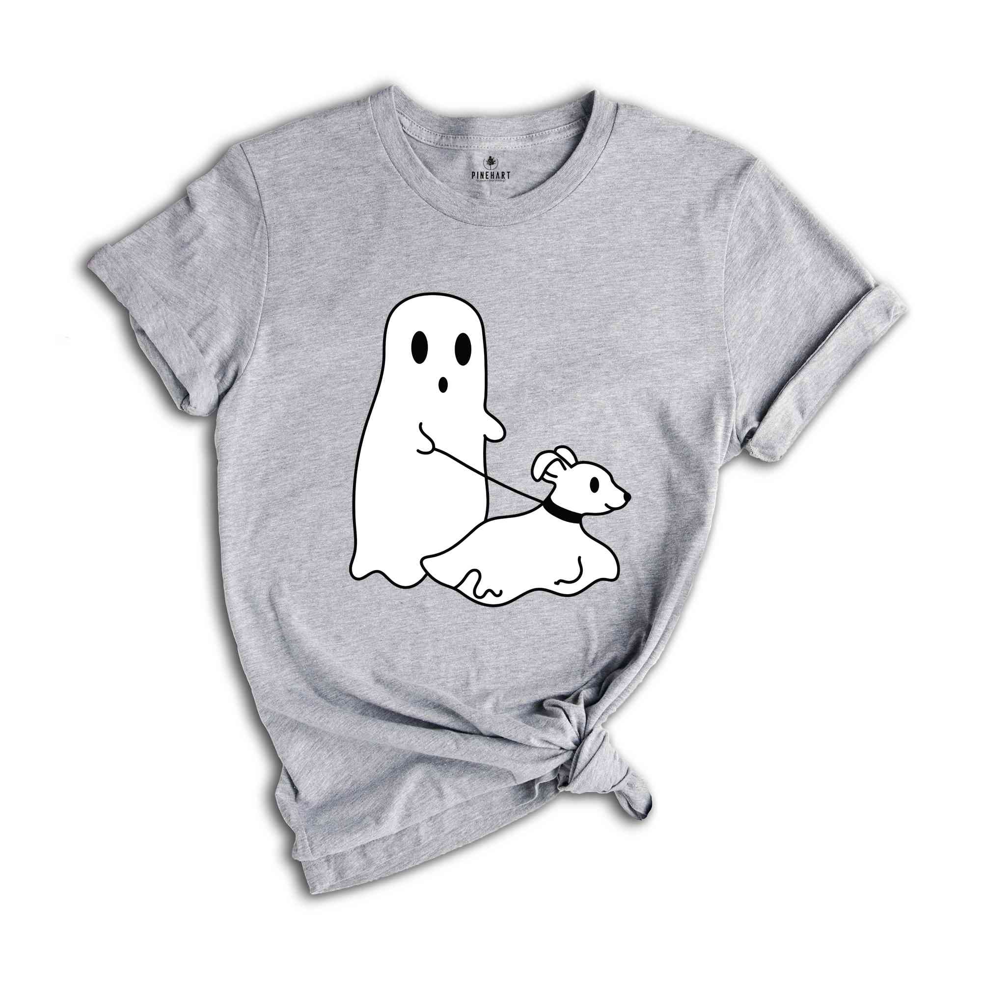 Halloween Ghost Dog Shirt, Dog Owner Ghost Tee, Funny Halloween Shirt, Ghost Dog Halloween Tee, Animal Lover Halloween Shirt, Funny Dog Tee