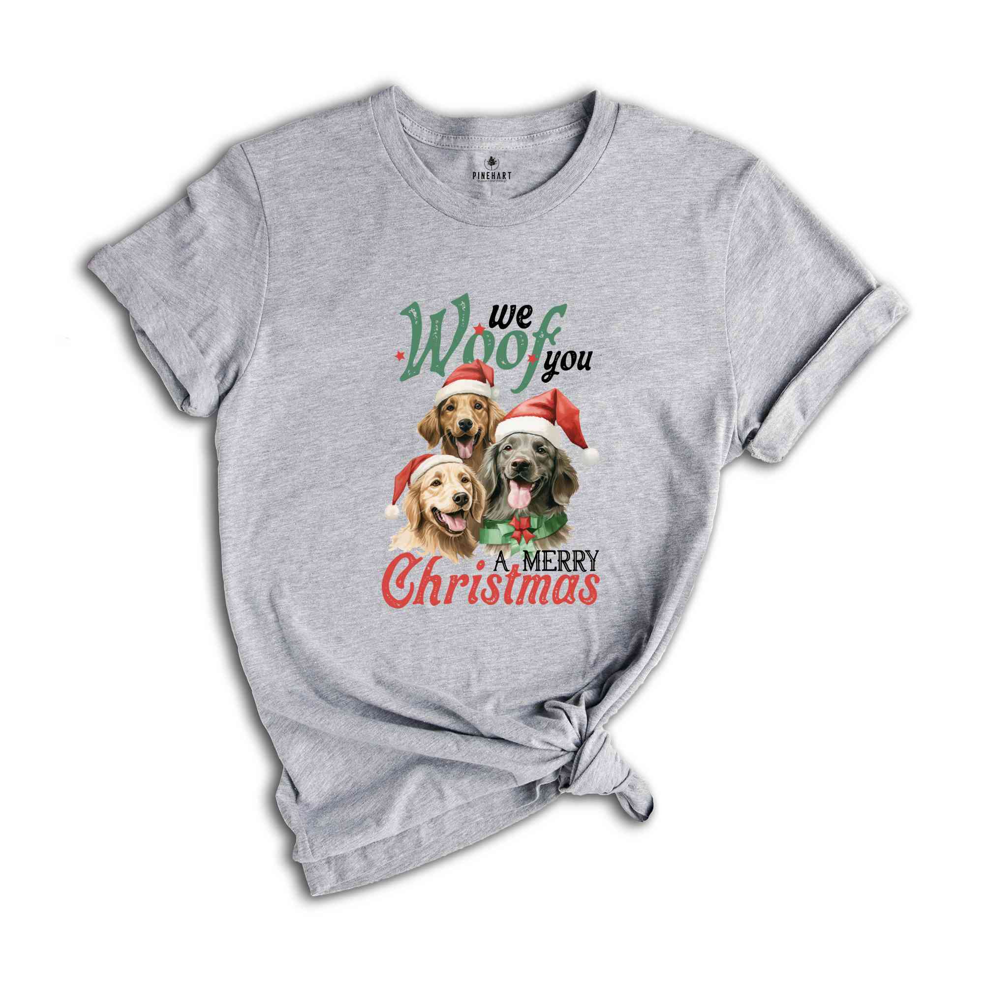 We Woof You A Merry Christmas Shirt, Christmas Shirt, Christmas Dog Shirt, Christmas Gift, Merry Christmas Shirt