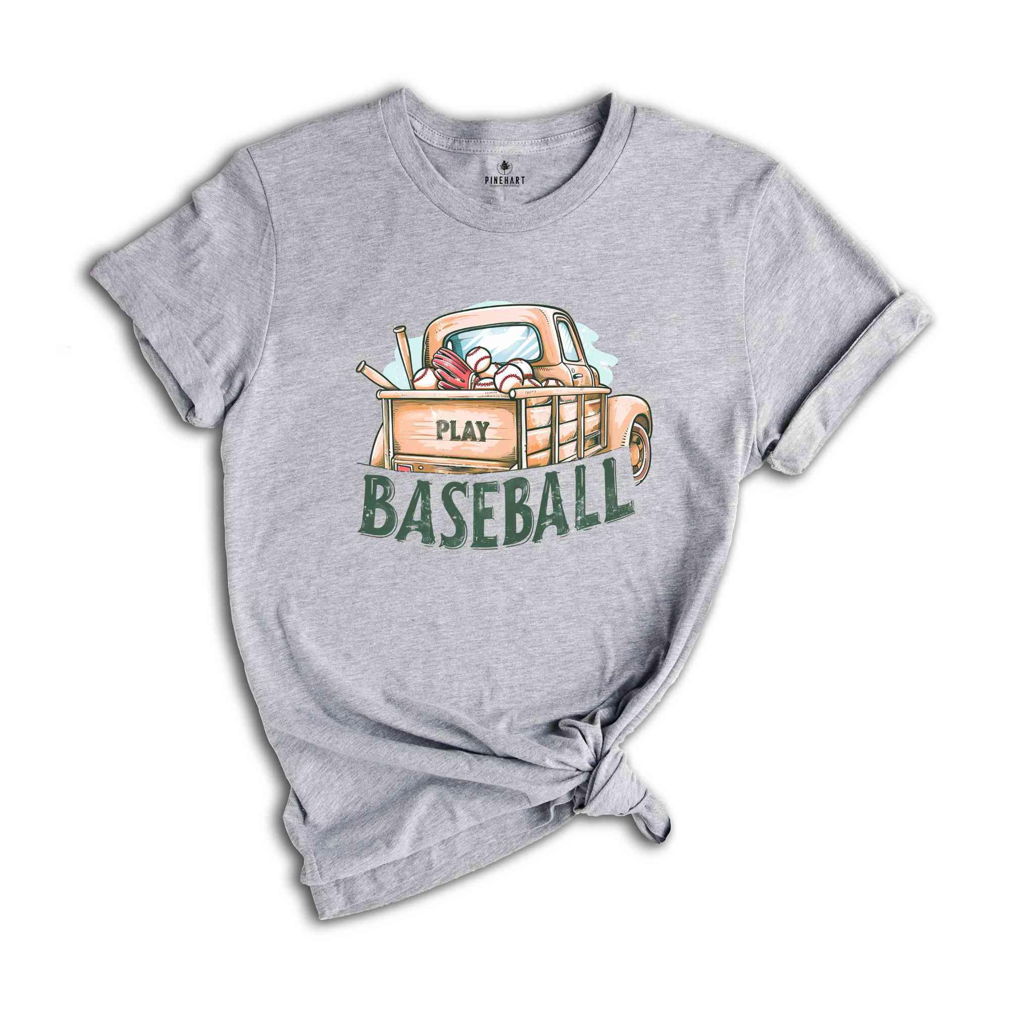 Play Baseball Shirt, Baseball Lover Shirt, Baseball Truck Shirt, Vintage Truck Shirt, Funny Baseball Shirt, Baseball Coach Shirt