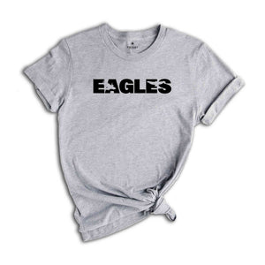 Eagles Shirt, Eagles School Shirt, Eagles Team Shirt, Team Mascot Shirt, Custom Mascot Shirt, Art Mascot Shirt, Mascot Team Shirt