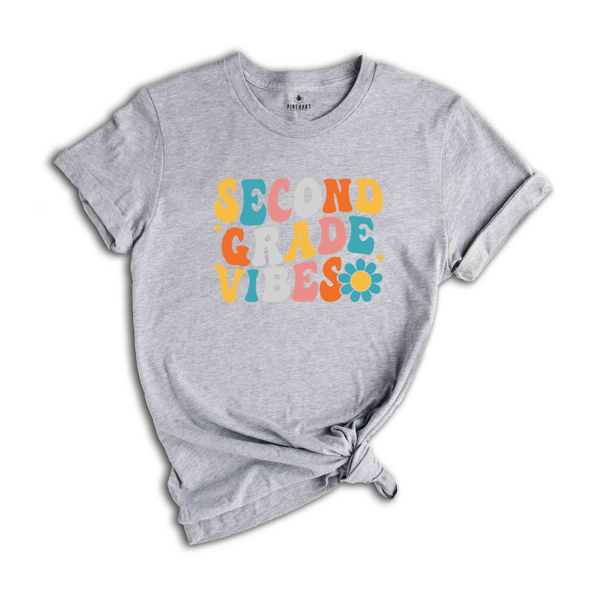 Second Grade Vibes Shirt, Back To School Shirt, Cute Back To School Shirt, Elementary School, Teacher Student Back To School Gift