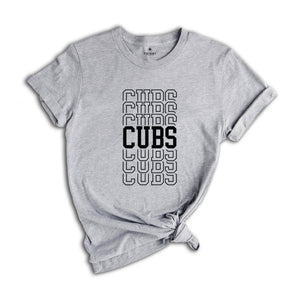 Team Mascot Shirt, Cubs Mascot Shirt, Cubs Team Spirit Shirt, Cubs Fan Shirt, Cubs School Shirt, Cubs School Spirit