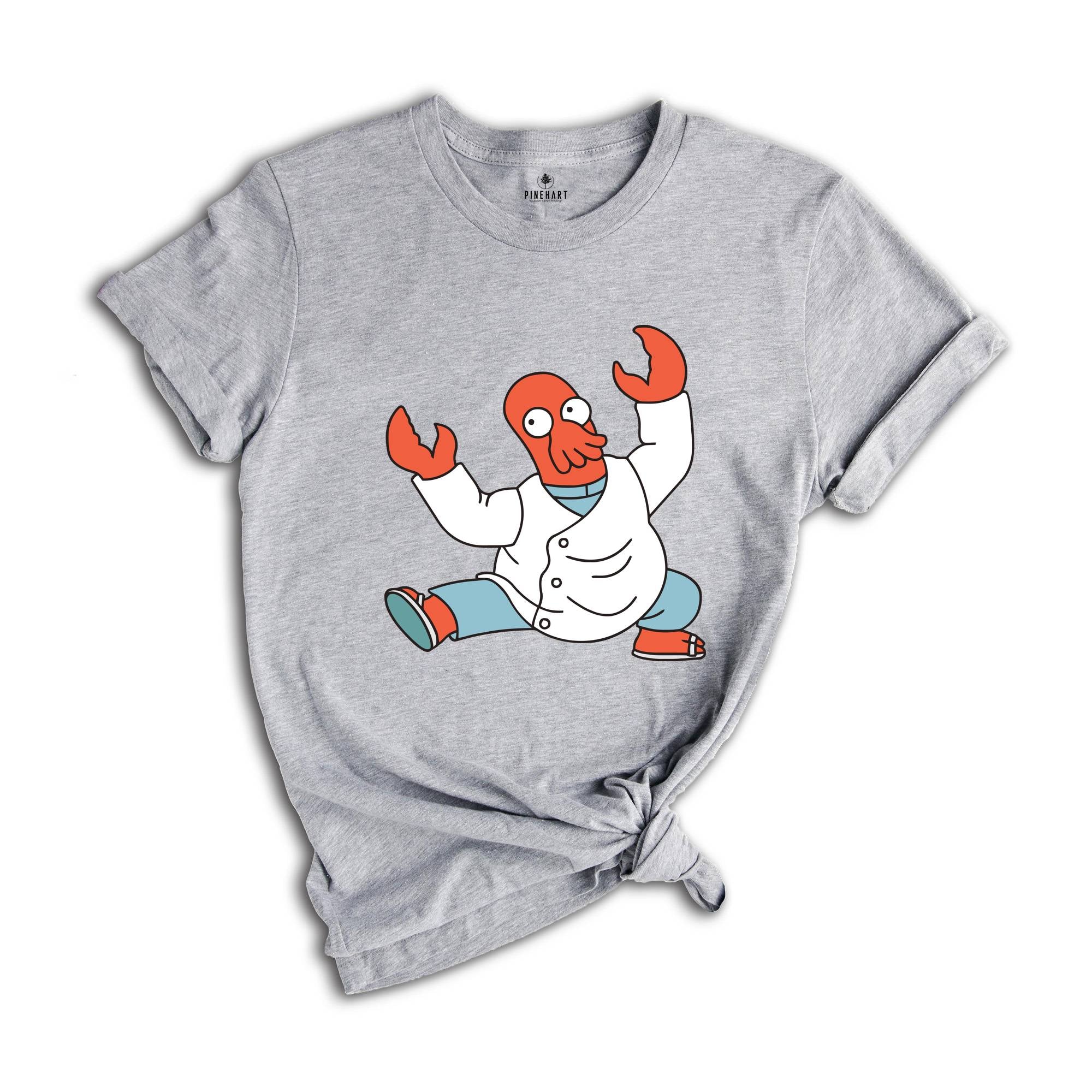 Futurama Zoidberg Shirt, Funny Futurama Shirt, Dr. Zoidberg Shirt, Funny Cartoon Shirt, Futurama Fan Gift, 90S Cartoon Tv Shows