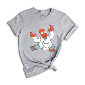 Futurama Zoidberg Shirt, Funny Futurama Shirt, Dr. Zoidberg Shirt, Funny Cartoon Shirt, Futurama Fan Gift, 90S Cartoon Tv Shows