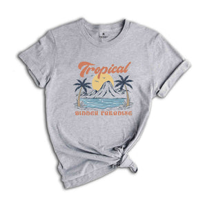 Tropical Hidden Paradise Shirt, Tropical Tshirt, Island Shirt, Tropical Travel Shirt, Tropical Vacation Gift, Adventure Shirt, Nature Shirt