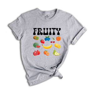 Fruity Shirt, Fruity Lesbian Shirt, Strawberry Cottagecore Shirt, Lesbian Shirt, Funny Lesbian Shirt, Lesbian Fruity Shirt, LGBT Shirt