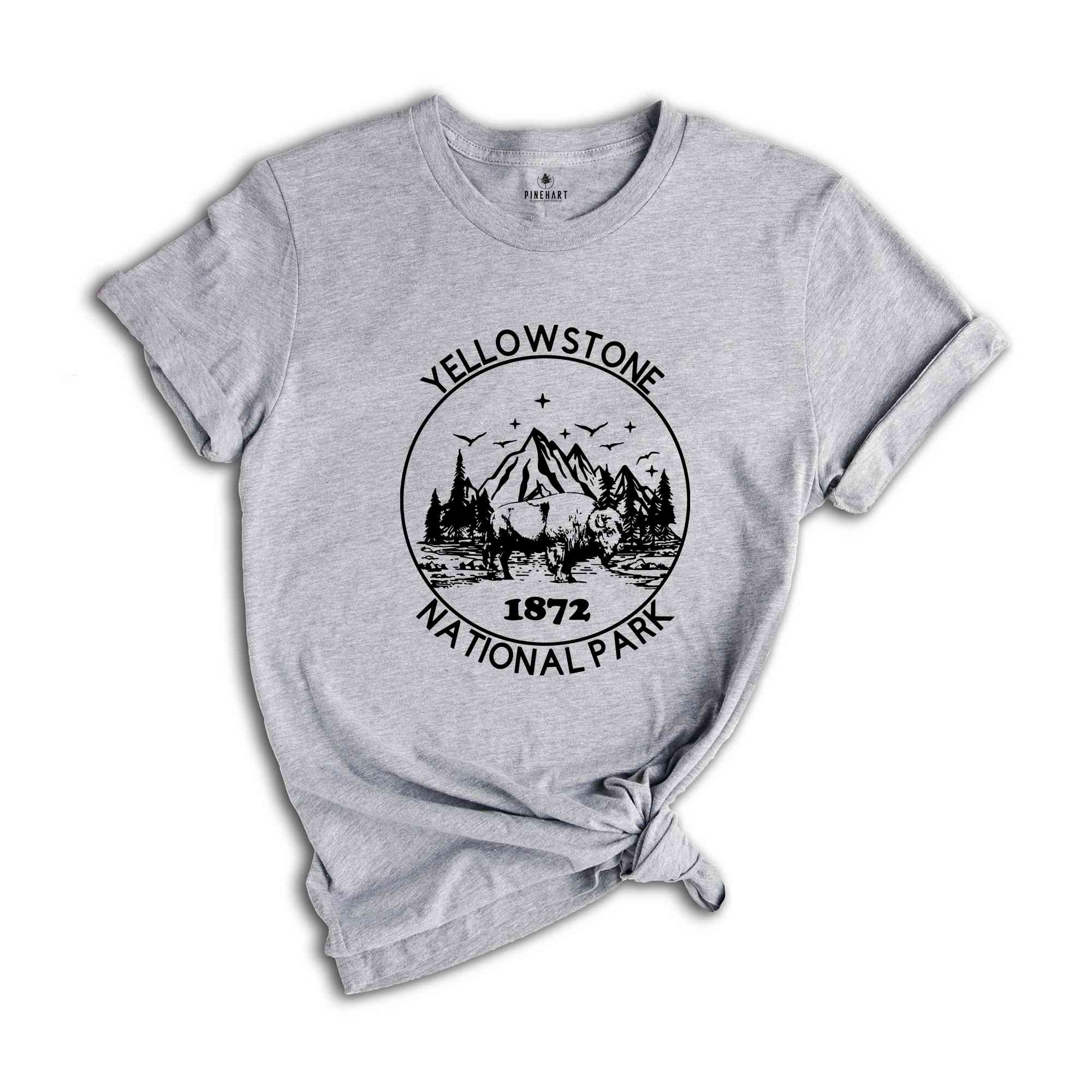 Yellowstone National Park Shirt, Yellowstone Shirt, Yellowstone Park Sweatshirt, Yellowstone Family Trip, Yellowstone Park Hiking Shirt