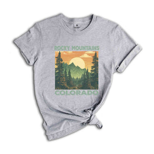 Rocky Mountains National Park Shirt, National Parks Shirt, National Park Gift, Rocky Mountains National Park, Nature Shirt, Vacation Shirt,