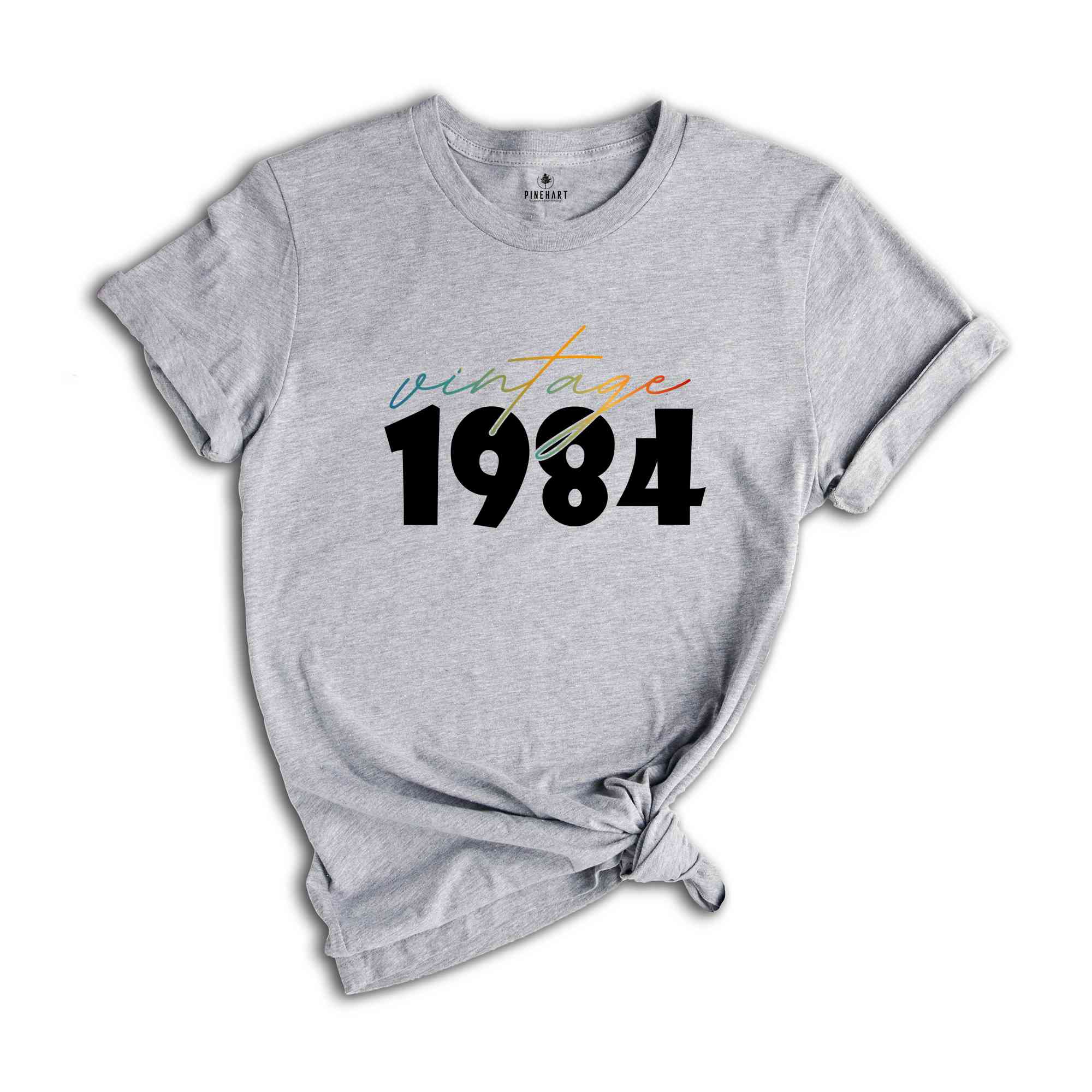 Vintage 1984 Shirt, 40th Birthday ShirtFor Women, Aesthetic Auntie Shirt, Mother's Day Shirt, Gift For Grandma