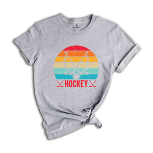 Hockey Team T-Shirt, Minimalist Hockey Player Shirt, Aesthetic Coach Shirt, Match Day Tee, Gift For Hockey Lover