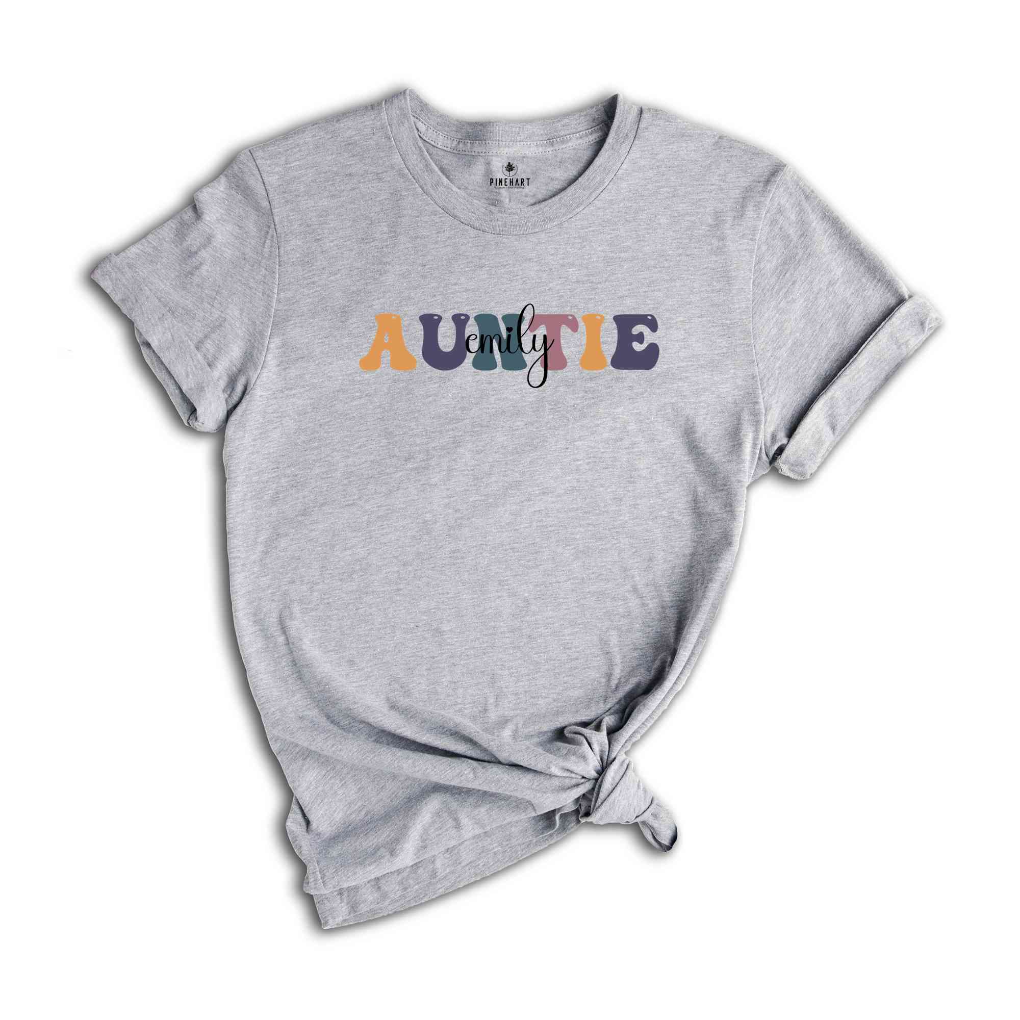 Personalized Auntie Shirt, I'm Just Here For My Nephew T-Shirt, Aunts Birthday Tee, Funny Gift For New Aunt