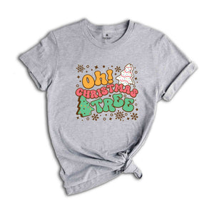 Oh! Christmas Tree Shirt, Christmas Shirt, Christmas Tree Cake, Christmas Party Shirt, Holiday Shirt, Christmas Gift, Happy Christmas