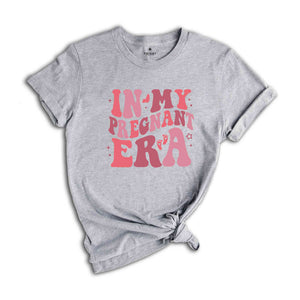 In My Pregnant Era Shirt, New Pregnancy Reveal Shirt, Mother’s Day Shirt, Baby Announcement Shirt, Baby Shower Shirt, New Mom Shirt