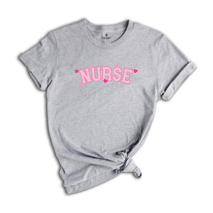 Valentine Nurse Shirt, Happy Valentines Tshirt, Nurse Valentine Day Gift, Nurse Love Tee, Nurse Outfit, Valentine Day Tshirt