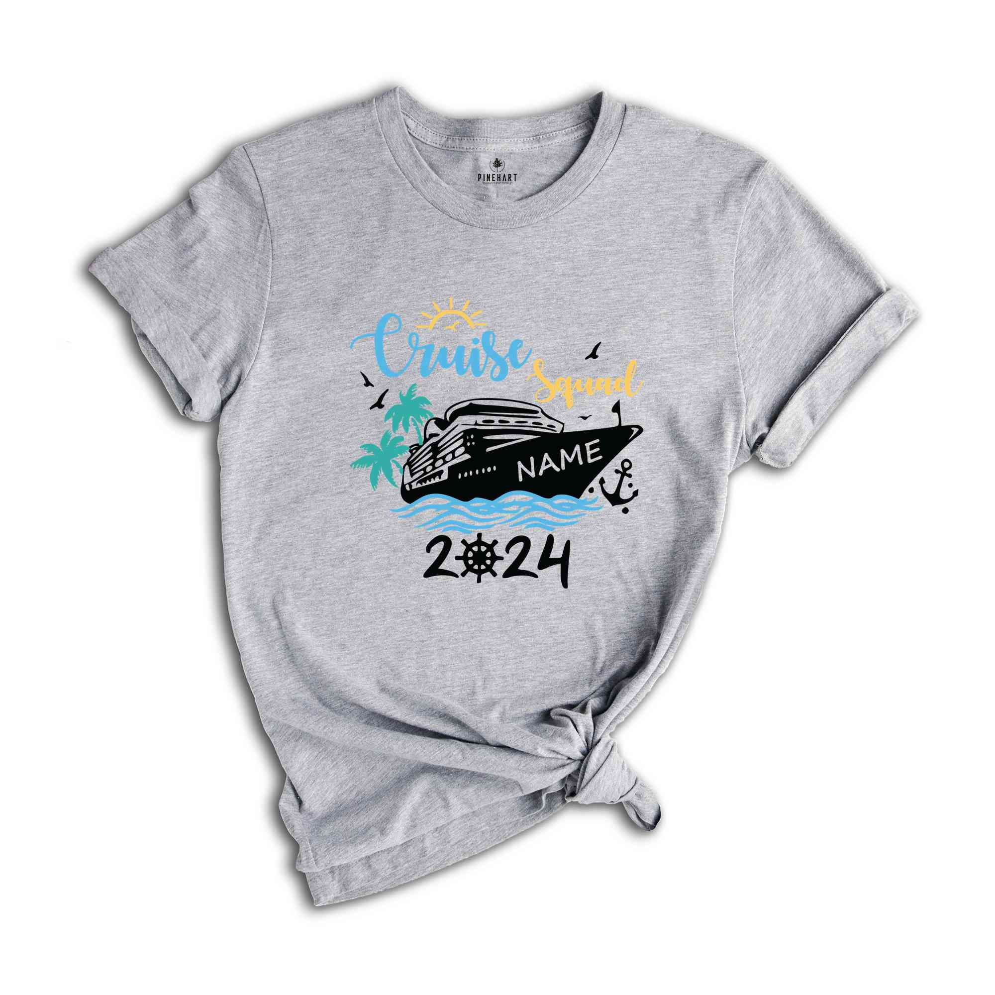 Custom Cruise Squad 2024 T-Shirt, Custom Cruise Squad Shirt, Custom Cruise Squad, Family Cruise Trip, Cruise Squad 2024