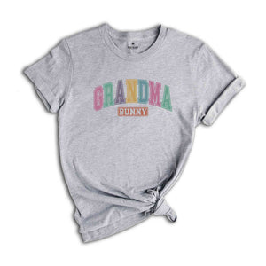 Grandma Bunny Shirt, Happy Easter Shirt, Family Easter Shirt, Easter Day Gift, Bunny Shirt, Easter Grandma Shirt, Cute Easter Shirt