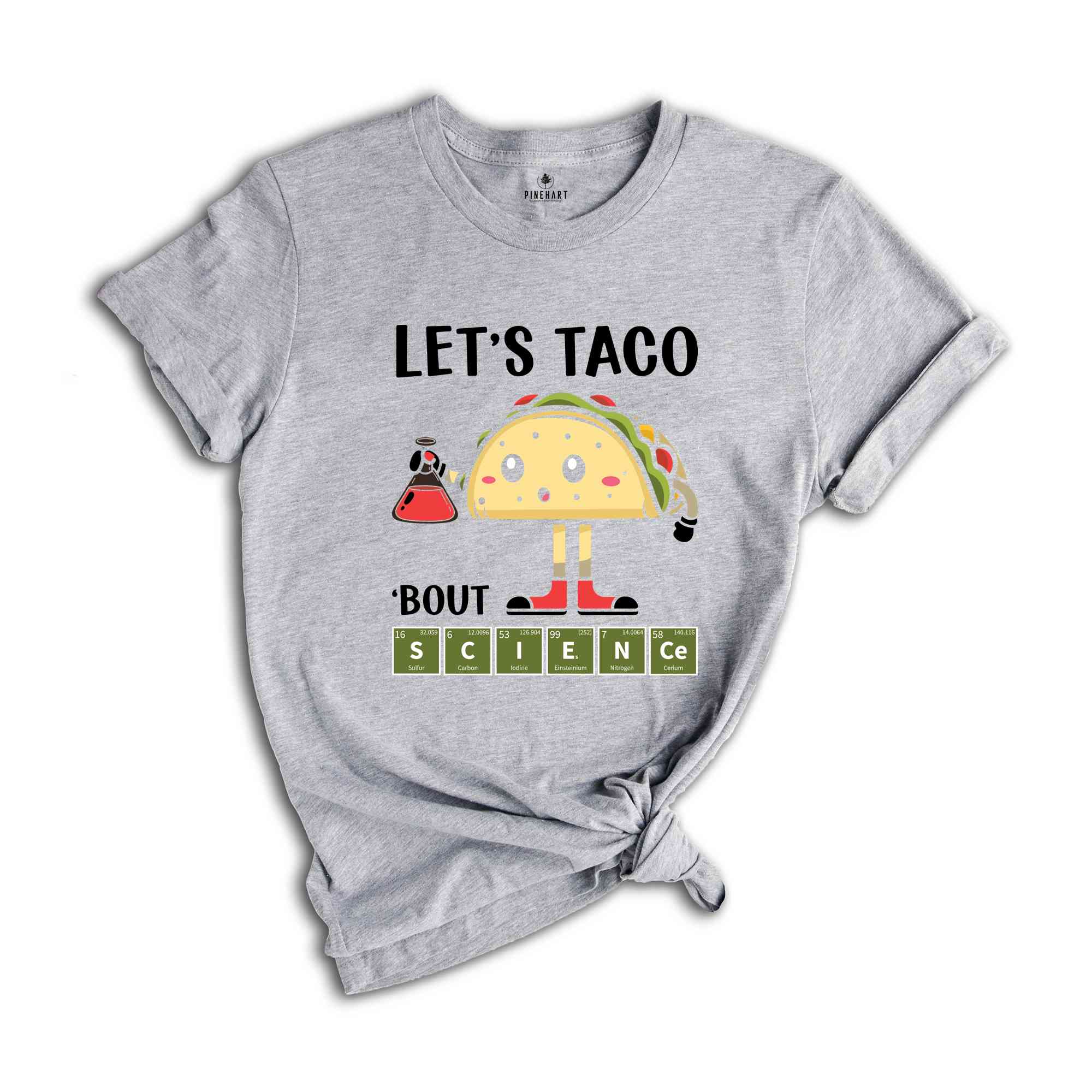 Let's Taco Bout Science Shirt, Taco Lover Shirt, Science Shirt, Scientist Taco Shirt, Science Teacher Tee, Science Kids Shirt, Science Gift