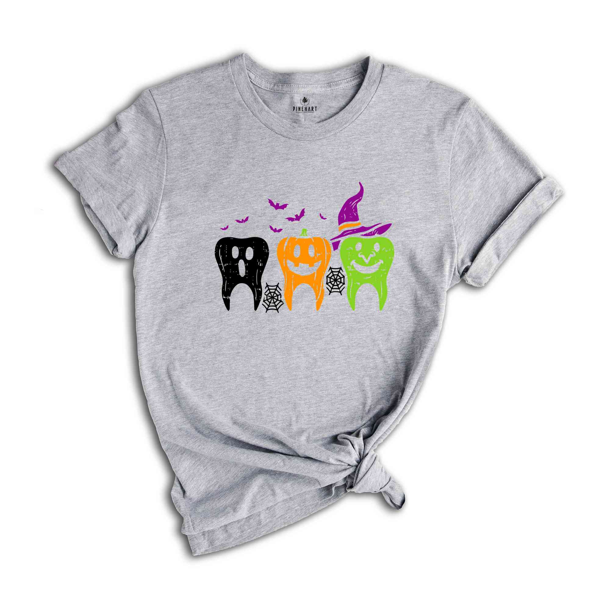 Dentist Halloween Shirt, Halloween Costume, Witch Tooth Shirt, Ghost Teeth Shirt, Pumpkin Ghost Shirt, Spooky Dental Shirt