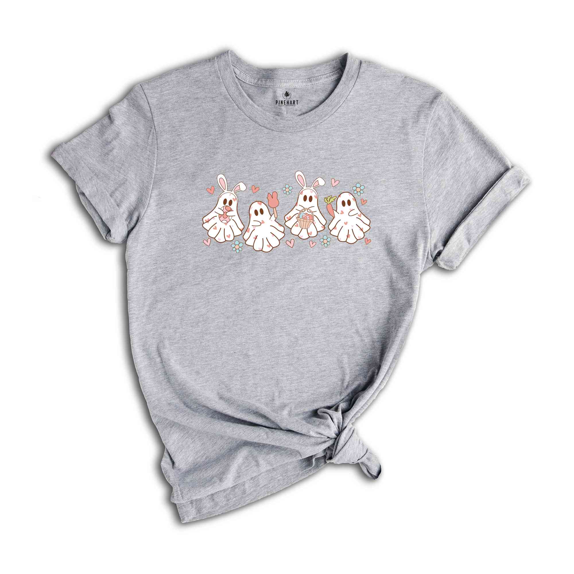 Cute Easter Ghost Shirt, Happy Easter Day, Ghost Shirt, Easter Family Shirt, Easter Bunny Shirt, Funny Easter Shirt, Rabbit Lover Shirt