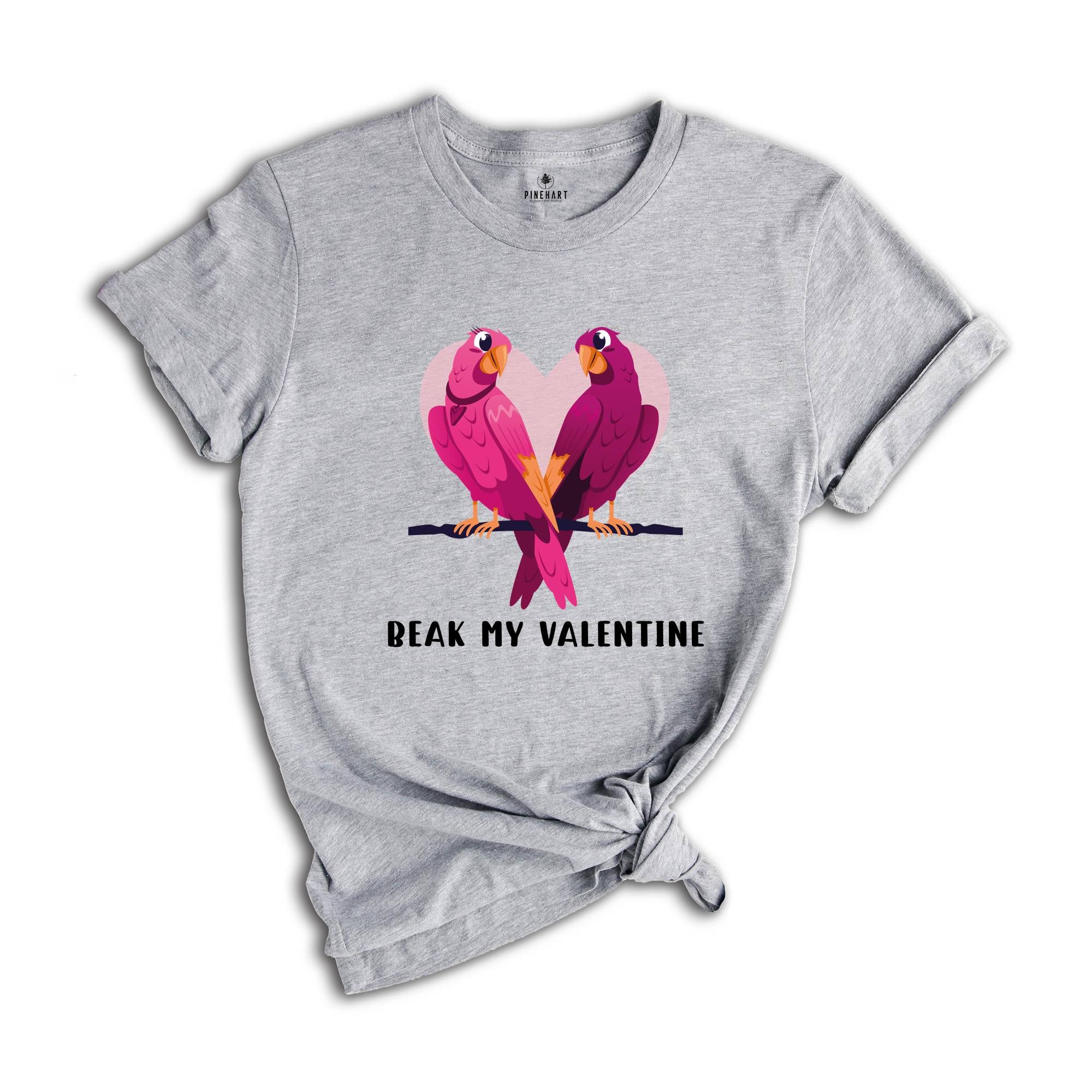 Cockatoo Valentines Shirt, Beak My Valentine, Animal Lover Gift, Funny Parrot Shirt, Valentine Parrot Tshirt, Valentines Day Gift Tee