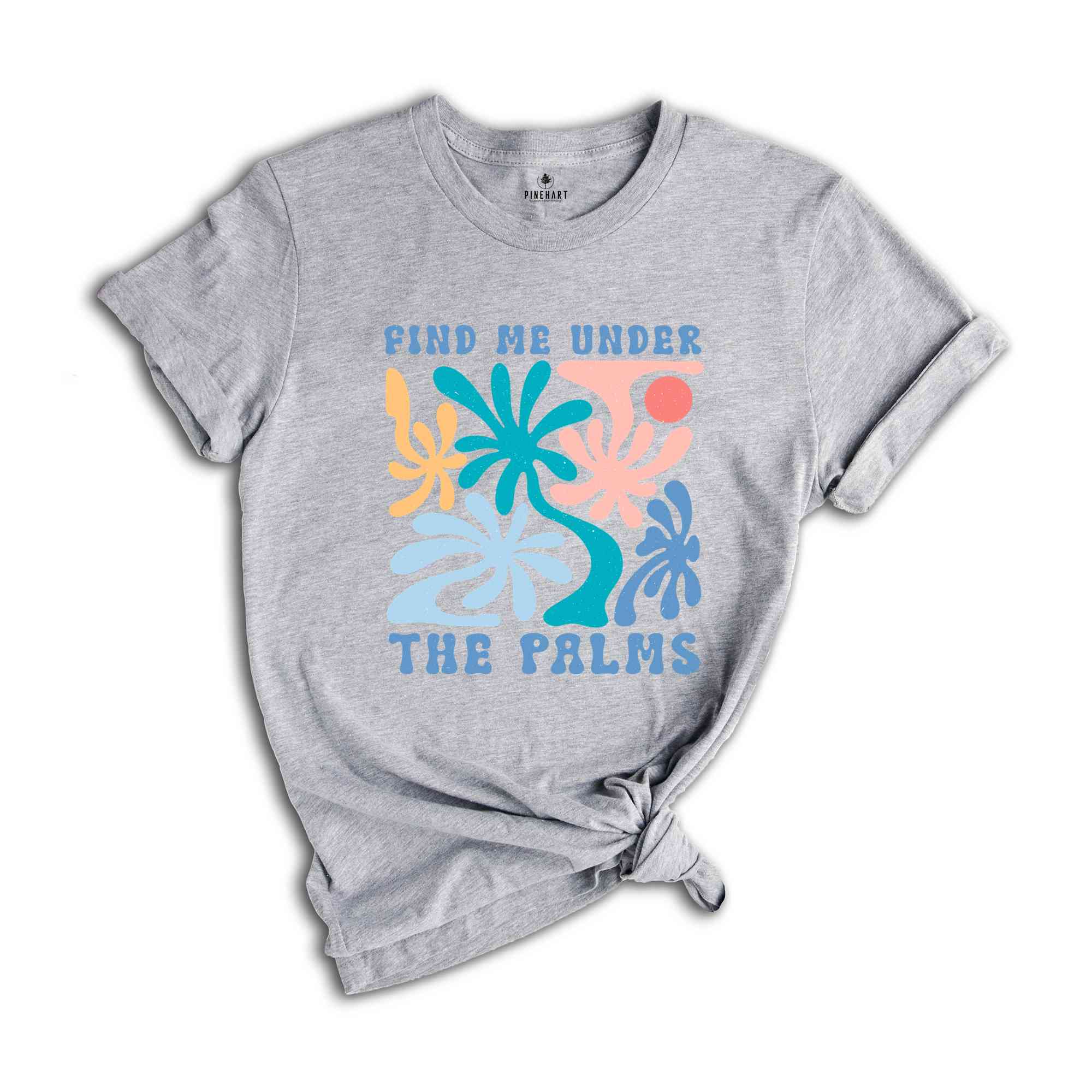 Boho Sunshine Find Me Under The Palms Shirt, Summer Vibes Shirt, Summer Shirt, Beach Shirt, Cute Summer Shirt, Sunshine Shirt, Vacation Tee