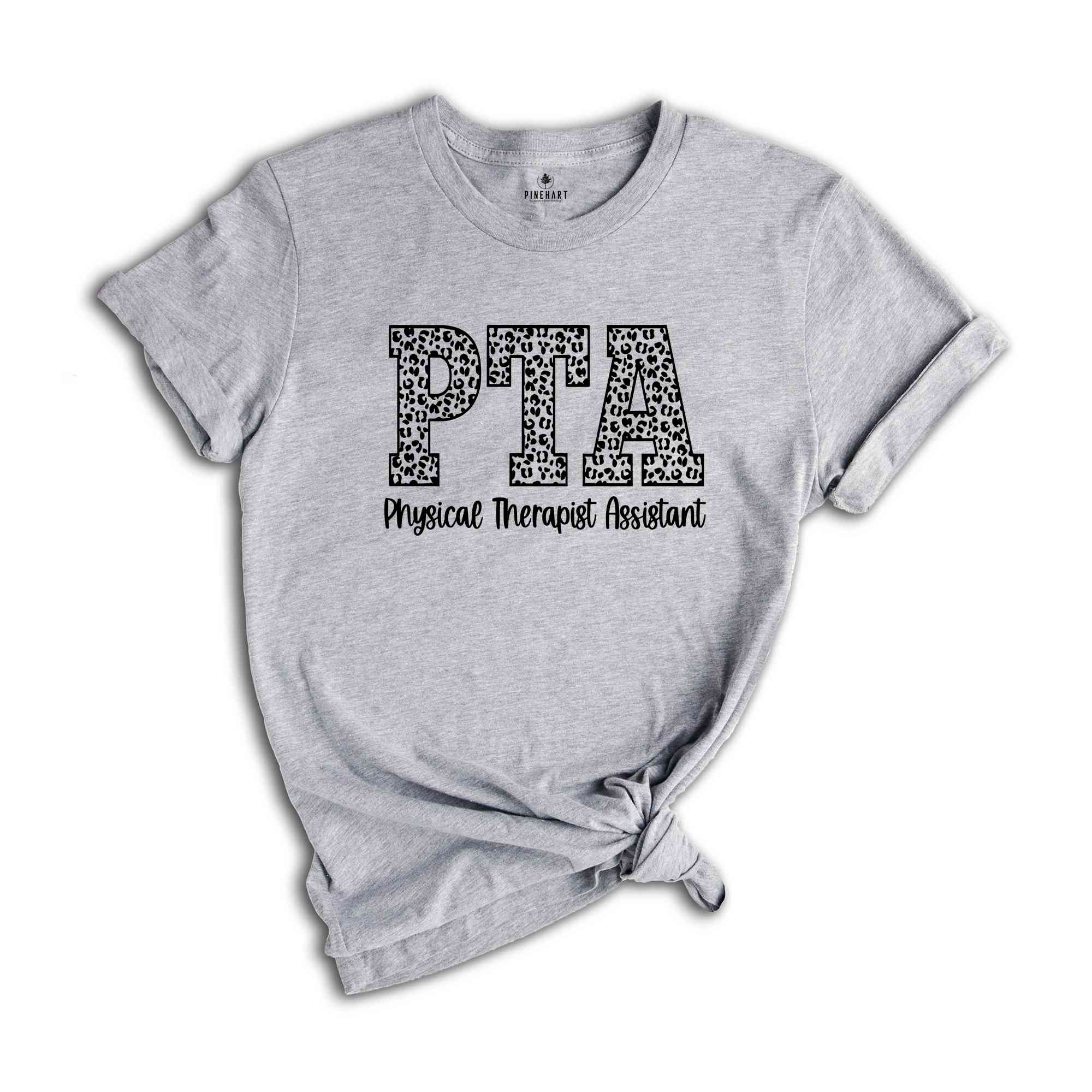 Physical Therapist Assistant Tee, Therapist Student Shirt, Pocket PTA Shirt, Physiotherapy Shirt, Physical Therapist Tee