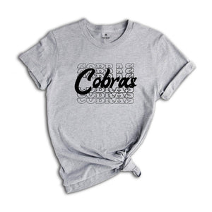 Team Mascot Shirt, Cobras Team Shirt, Cobras Football Shirt, Cobras Fan Shirt, Cobras School Shirt, Cobras School Spirit