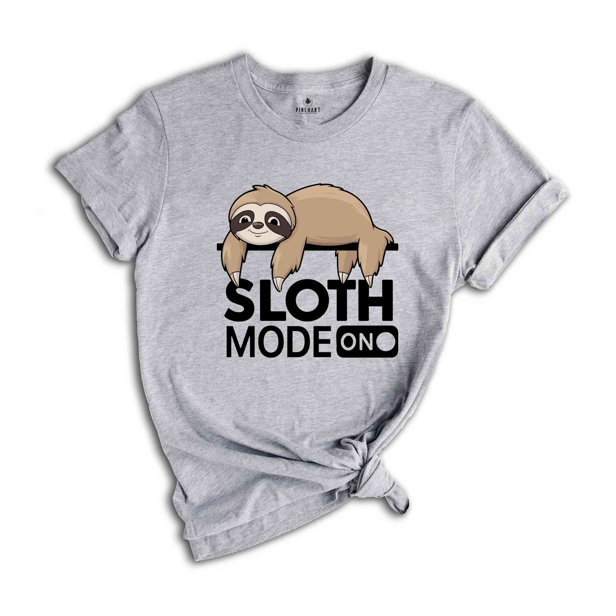 Sloth Mode On Shirt, Sloth Mode Shirt, Lazy Shirt, Funny Animal Shirt, Sloth Holiday Shirt, Funny Gifts For Women, Nap Shirt