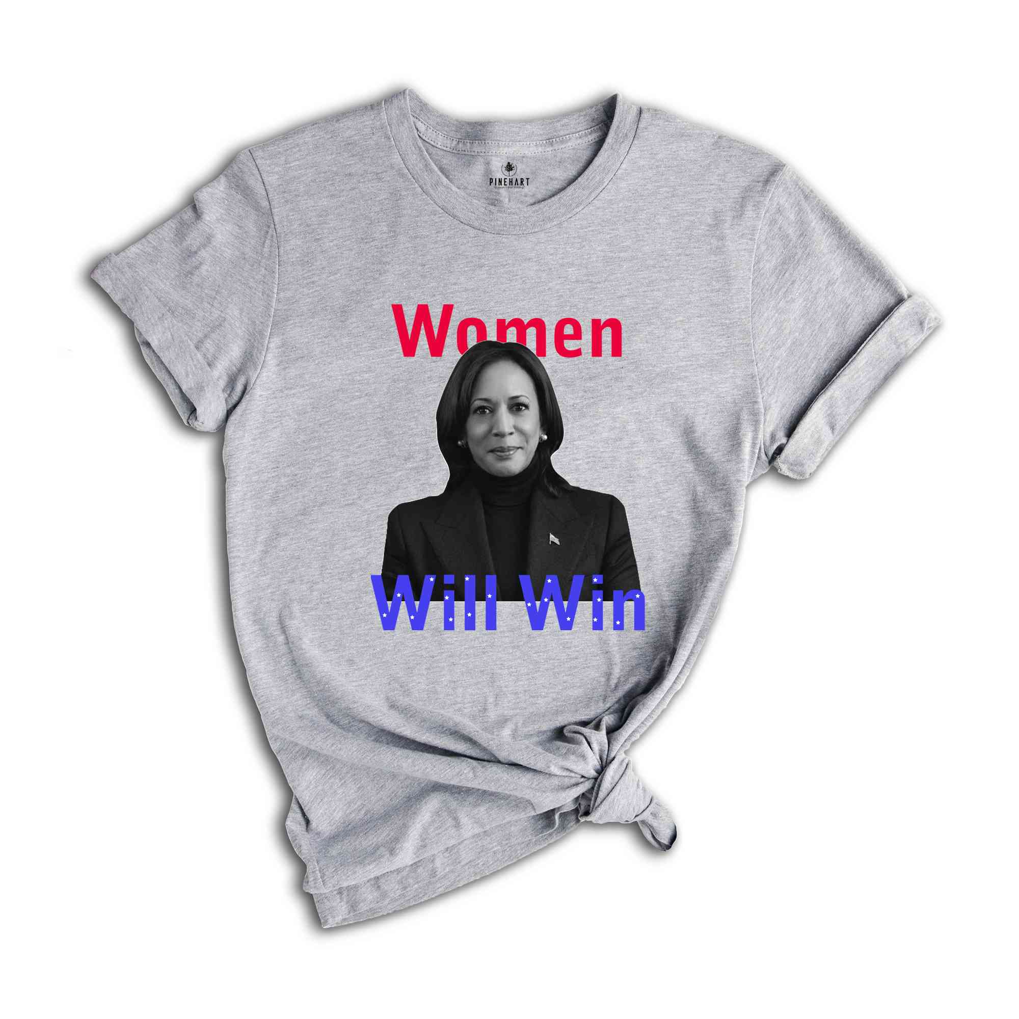 Women Will Win Shirt, Women's Voting Shirt, Kamala Harris 2024 Election Shirt, Kamala Harris Shirt, Feminist Shirt