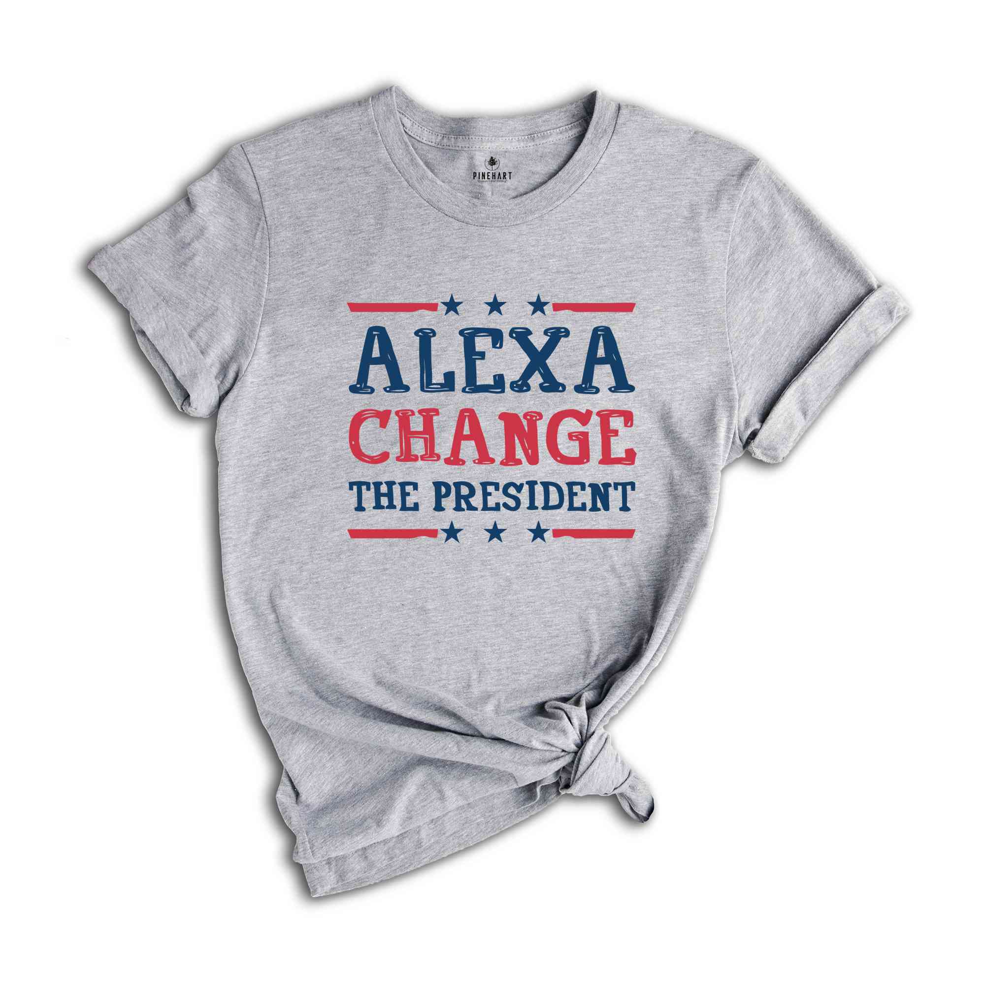 Alexa Change The President Shirt, Funny Trump Shirt, Anti Biden Shirt, Trump 2024 Shirt, 2024 Election Shirt, Voting Shirt, Funny Shirt