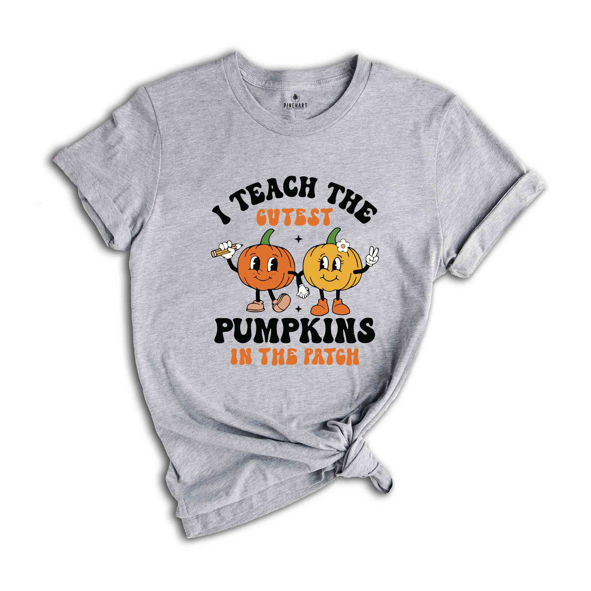 I Teach The Cutest Pumpkins In The Patch Shirt, Teacher Halloween Shirt, Retro Pumpkins Shirt, Fall Teacher Shirt, Halloween Shirt