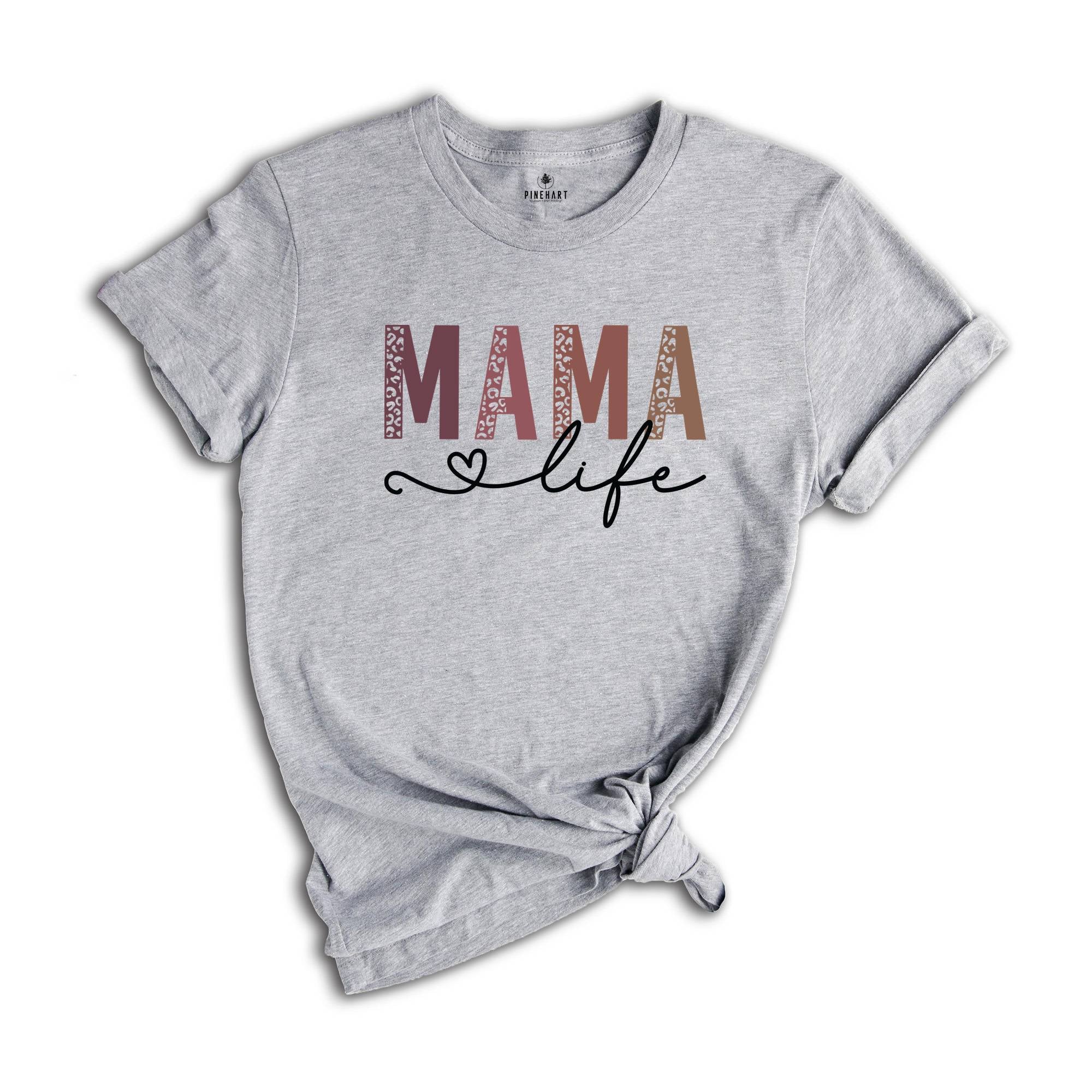 Mama Life Shirt, Mama Shirt, Leopard Mama Shirt, Mom Shirt, Colorful Mama Shirt, Blessed Mama Shirt, Mother's Day Shirt, Mama Gift