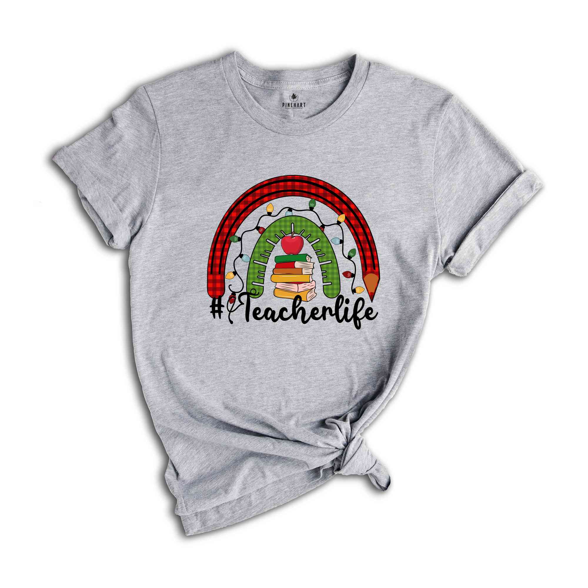 Teacher Life Shirt, Christmas Teacher Shirt, Teacher Gift, Teacher Appreciation, Christmas Party Shirt, Holiday Shirt, Happy Christmas